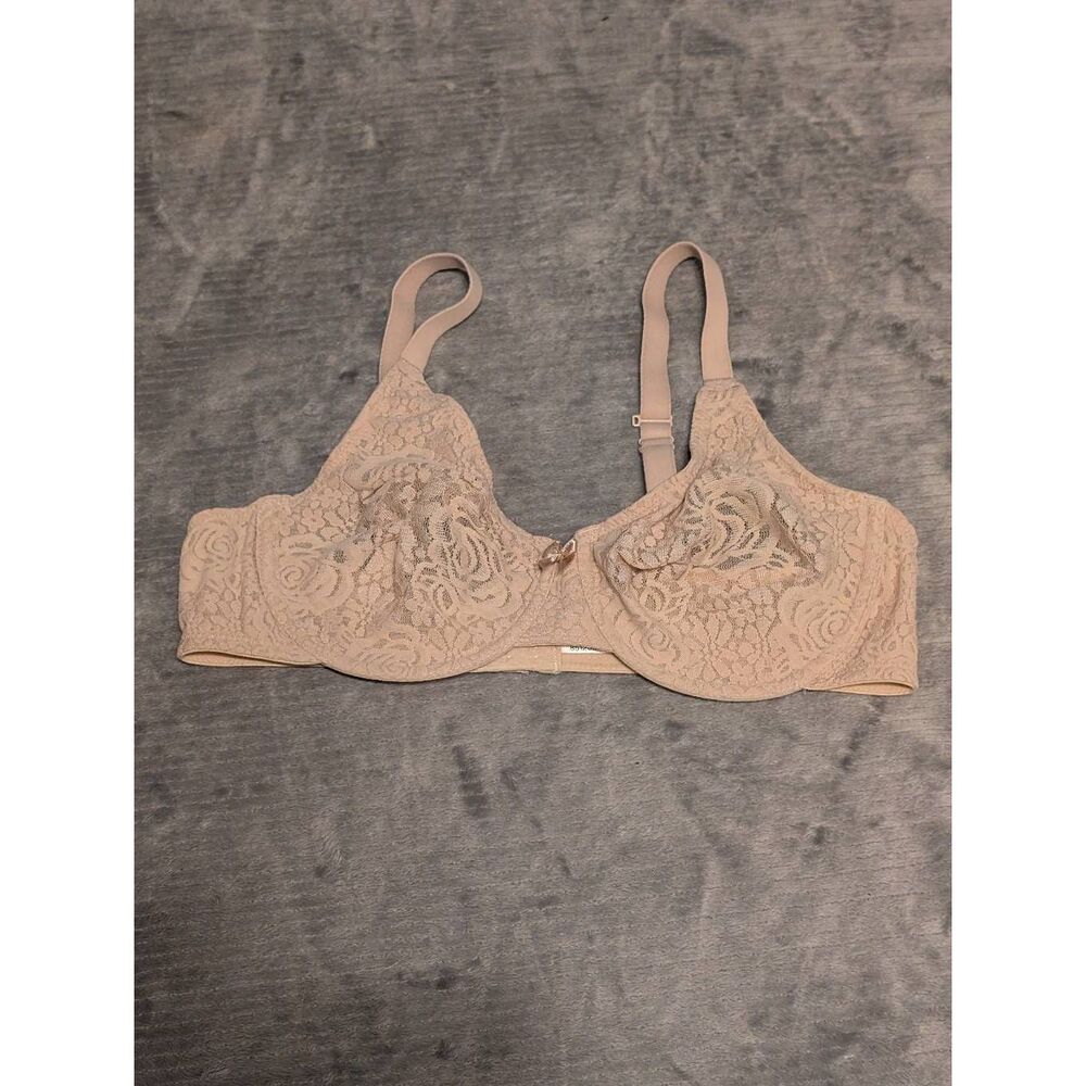 Wacoal Women's Halo Lace Molded Underwire Bra 851205 size 40C